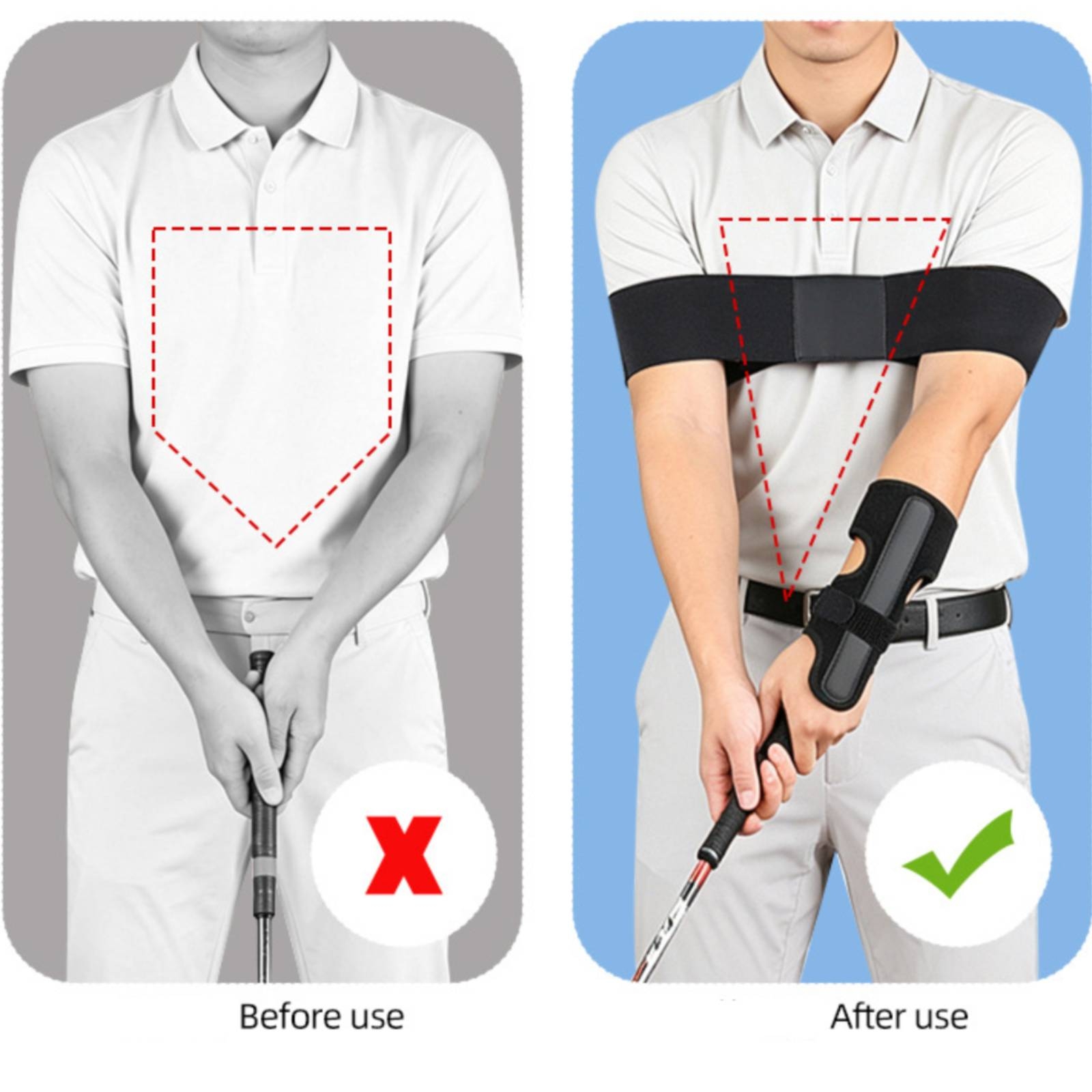 Sangle d'assistance pour swing - Training Aid Swing avis et prix
